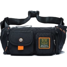 Men Waist Pack Bag Waterproof Oxford Multi-Capacity Pouch Bum Purse Crossbody Me - £81.23 GBP