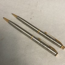 Parker Ball Point Pen &amp; Mechanical Pencil Set Reliable Life Ins Agent Ad... - £23.26 GBP