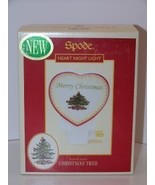 SPODE HEART NIGHT LIGHT - £20.45 GBP