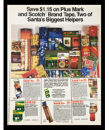 1984 Mark and Scotch Brand Tape Circular Coupon Advertisement - $18.95