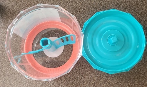 Mainstays ~ 4 Piece ~ "Pull" ~ Food Chopper Container ~ Lid ~ Paddle ~ Blade Set Item image 5