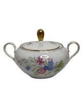 Vintage Seltmann Weiden Bavaria  LIANE 23312 Porcelain Sugar Bowl Wild Flowers - £16.54 GBP