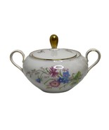 Vintage Seltmann Weiden Bavaria  LIANE 23312 Porcelain Sugar Bowl Wild F... - $21.04