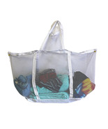 Extra Large Mesh Laundry Basket w/ Handles – Collapsible, Travel Dorm Use - $13.50 CAD