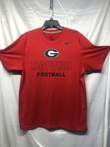 Georgia Bulldogs Dawgs Football Nike Dri Fit T Size L   G. G.   Comfort Fit - £12.51 GBP