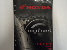 1997 1998 1999 2000 2001 2002 2003 Honda TRX250TE TM Service Shop Repair Manual - £67.43 GBP