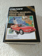 Chilton&#39;s 1988-1992 Auto Repair Manual #7906 US and Canadian models - $12.19