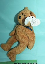 Ty Beanie Babies Fuzz Bear Stuffed Animal Toy With Tag - £11.86 GBP