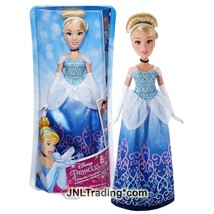 Year 2015 Disney Princess Royal Shimmer 12 Inch Doll - CINDERELLA with Necklace - £23.97 GBP