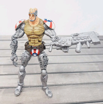 Marvel Legendary Comic Book Heroes SUPERPATRIOT 6&quot; Action Figure 2007 Pitt BAF - £7.96 GBP