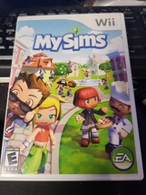 MySims (Nintendo Wii, 2007) - Complete + MANUAL - Nice Disc - $7.91