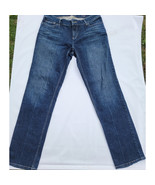 Simply Vera Wang Jeans Womens 8 Mid Rise Skinny Pockets Stone Wash Blue ... - $24.37 CAD