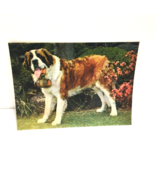 Cute Dog Animal 3-D 3D Postcard Unposted Wonder Co. 1970s Vintage Printe... - £18.64 GBP