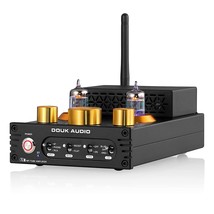 Hifi Stereo Bluetooth 5.0 Vacuum Tube Amplifier Mm Phono Amp For Turntab... - $235.99