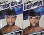 Dream World  Boo Boo STOCKING WAVE CAP, Wire Eastic Band ( #045 Black) s... - $11.20