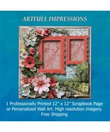 Peach Blossom Pathway– Romantic Spring Personalized Wall Art and Scrapbo... - €19,01 EUR