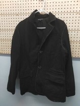 Standard James Perse Black Cotton Button Front Jacket Size 3  Woman&#39;s - £23.70 GBP