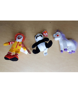 TY Beanie Babies Baby McDonalds Panda Unicorn Bundle of 3 - £13.73 GBP