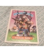 GARBAGE PAIL KIDS SIZZLIN SID 336b (TOPPS, 1987, Series 9) - $85.53 MXN