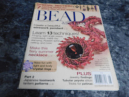 Bead and Button Magazine August 2008 Loominosity Pt 2 - £2.39 GBP