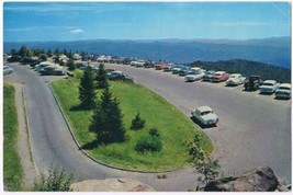 Postcard Parking Area Clingmans Dome Great Smoky Mountains National Park 6&quot; x 9&quot; - $3.95