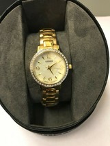 NEW Citizen Women&#39;s EL3042-50Y Quartz Gold Plated Stainless Steel Wrist Watch - £86.55 GBP