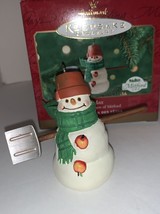 Max The Snowman of Mitford Hallmark Christmas Keepsake Ornament 2000 New - £14.05 GBP