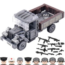 WW2 Military German Opel Truck Building Blocks Bricks Toys For Kids 98302-1 - £24.71 GBP