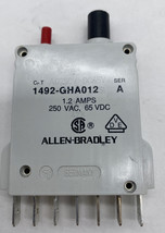 Allen-Bradley 1492-GHA012 SER.A Circuit Breaker, 250 VAC 65VDC 1.2Amp  - $8.75