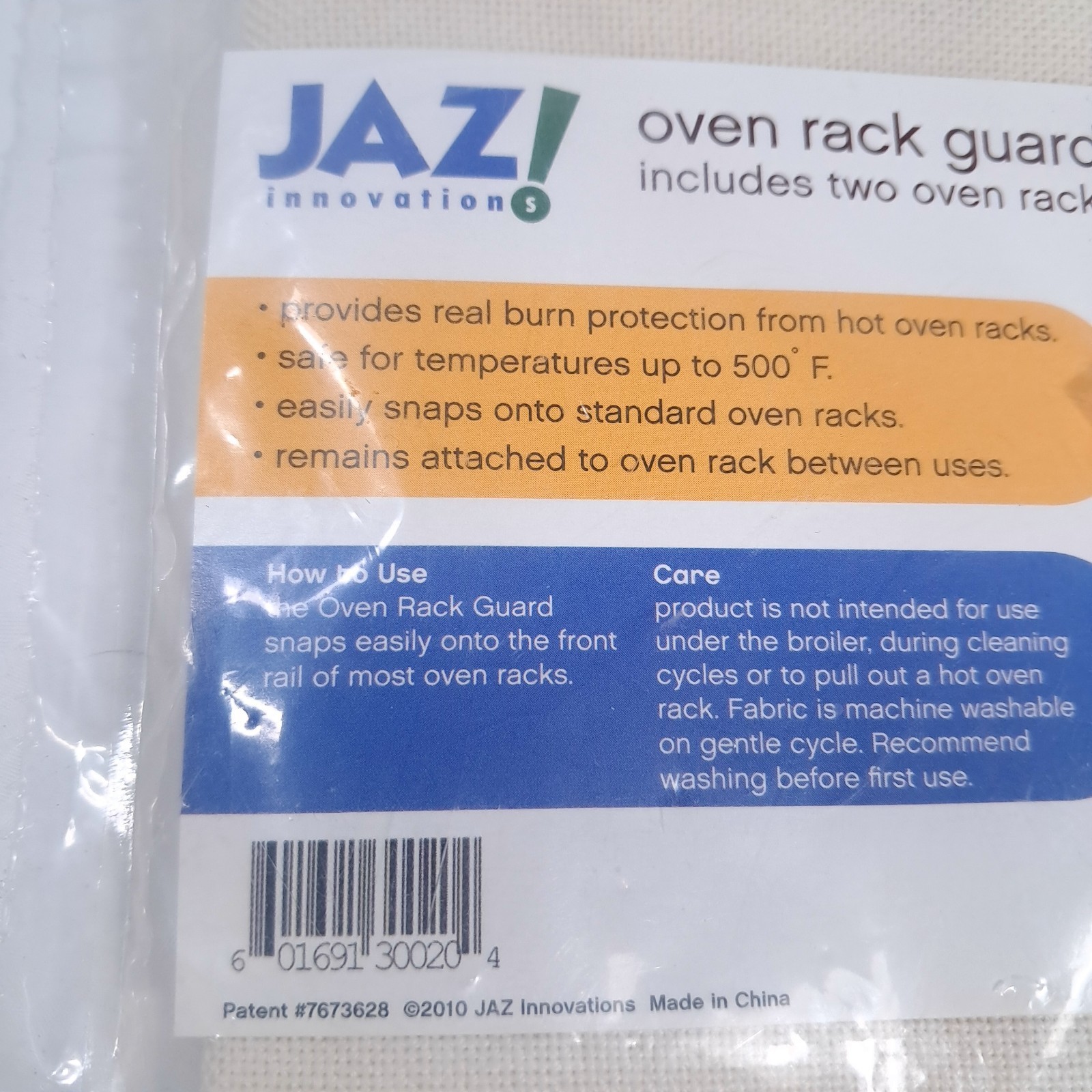 NEW Jaz Innovations! 2 Oven Rack Guard Burn Protector guards #30020P Jazz Item image 2