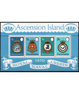 ZAYIX Ascension Island 137a MNH Naval Coat of Arms Military 090223SM22M - £9.01 GBP