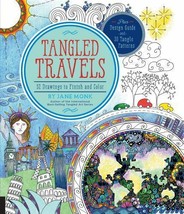 Tangled Color and Draw Ser.: Tangled Travels : 52 Drawings to Finish and... - £6.73 GBP