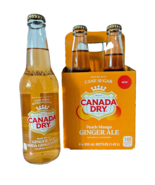 24 Bottles of Canada Dry Peach Mango Ginger Ale Soft Drink, 355ml Each B... - £75.35 GBP