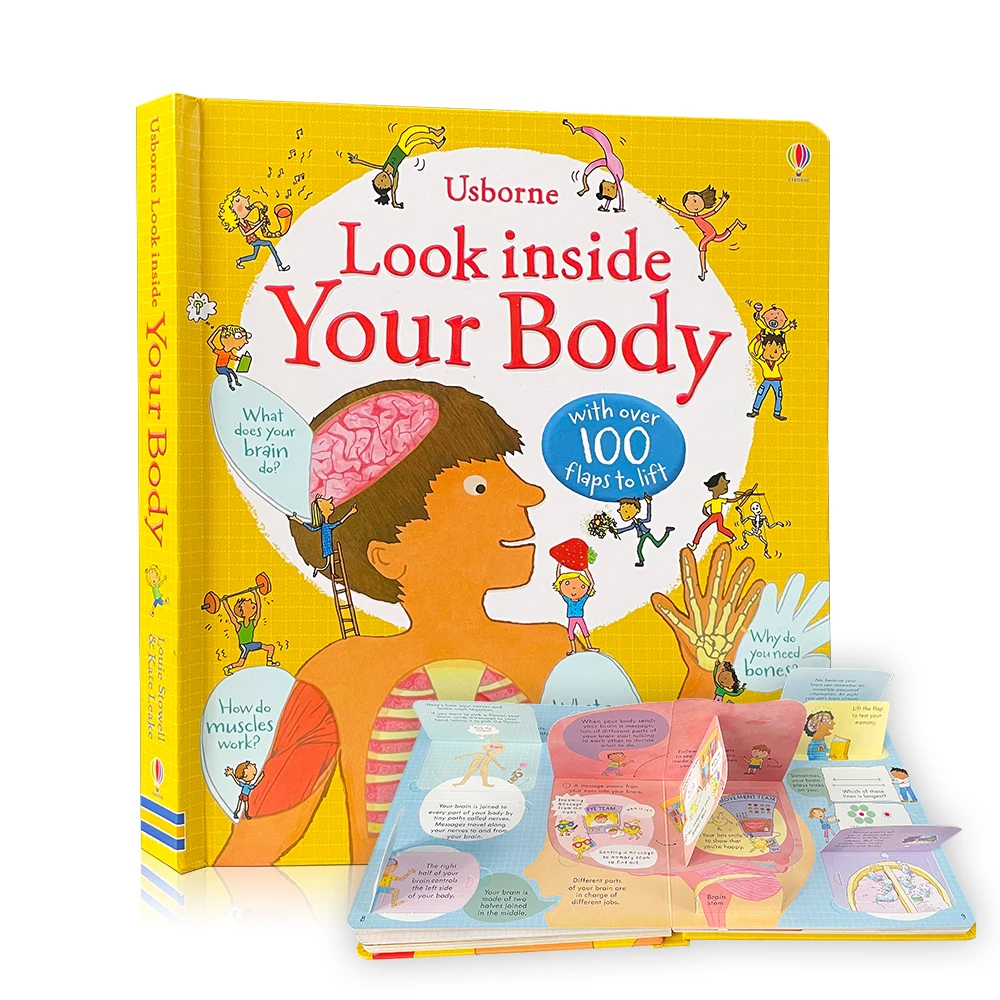 Usborne Books Look Inside English Cardboard Book for Kids Learning Toys Bedtime  - £25.47 GBP