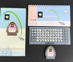 CRICUT Cartridge Doodlecharms Provo Craft Font Link Status Unknown - Com... - $7.90