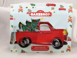 Bakeshop Masterclass Vintage Truck w/ Christmas Tree XL Cookie Cutter 7.5&quot; NEW - £11.93 GBP