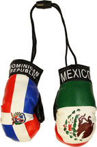 Dominican Republic and Mexico Mini Boxing Gloves - £4.65 GBP
