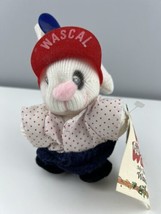 Vtg Wascal Wittle Wabbit Plush Bunny Rabbit Stuffed Animal Michal Cloes 1978 8&quot; - £10.09 GBP
