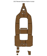 2015 Tidewater 280 Swim Platform Cockpit Pad Boat EVA Teak Floor Mat Adh... - £1,037.06 GBP
