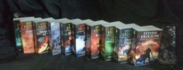 Malazan Book of the Fallen Series Complete Collection Set 1-10 by Steven Erikson - £86.56 GBP