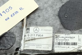 2003-2006 MERCEDES W211 E350 E320 E500 FRONT DRIVER LEFT UPPER SEAT COVER H905 image 9