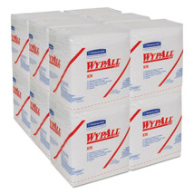 WypAll 41200 76/Pack 12/Carton 12-1/2 in. x 12 in. 1/4 Fold X70 Cloths W... - £146.27 GBP