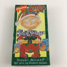 Nickelodeon Rugrats VHS Tape Santa Experience Movie Silent Night Vintage... - £11.83 GBP