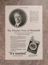 Vintage 1927 Lucky Strike Cigarettes Full Page Original Ad 422 - £5.21 GBP