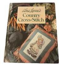 Vintage Alma Lynne&#39;s Country Cross-Stitch Hardback Book Critters Christmas READ* - £7.41 GBP