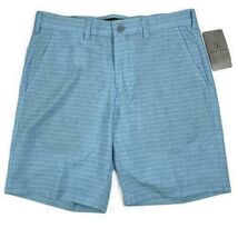 PGA TOUR Golf Shorts Blue Curacao Size 38 Inseam 8in Men Regular Fit UPF 50 - $27.99