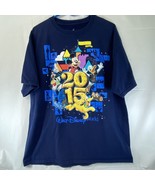Disneyland Resort T-shirt Men&#39;s Size XL Short Sleeve Walt Disney World 2015 - £5.63 GBP