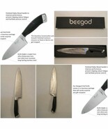 Chef Knife Pro 8&quot; Stainless-Steel Beginner or Professional Chef Rust-res... - $372.62 MXN