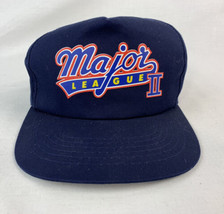 Vintage Major League 2 Hat Movie Promo Cap Snapback Baseball Wild Thing 90s - £39.17 GBP