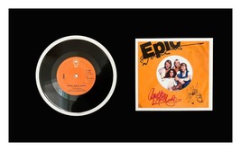 Abba Singin Group Autographed Record Cover Museum Framed Ready to Display - £394.39 GBP